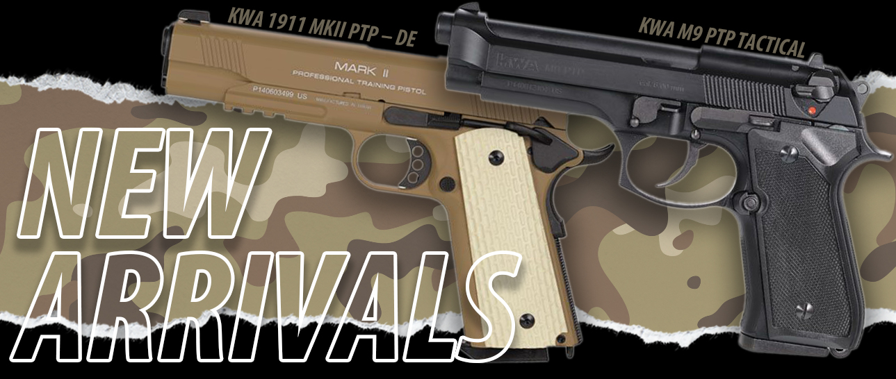KWA M9 and M1911 New Arrivals